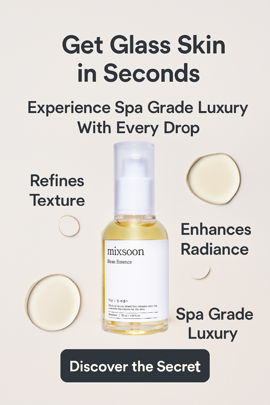 VivaBeauty Mixsoon Bean Essence 50ml
